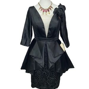 La Ting Bridal Wedding Dress Black